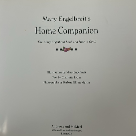 Vintage Mary Engelbreit Home Companion Hardcover by Charlotte Lyons - Picture 4 of 10